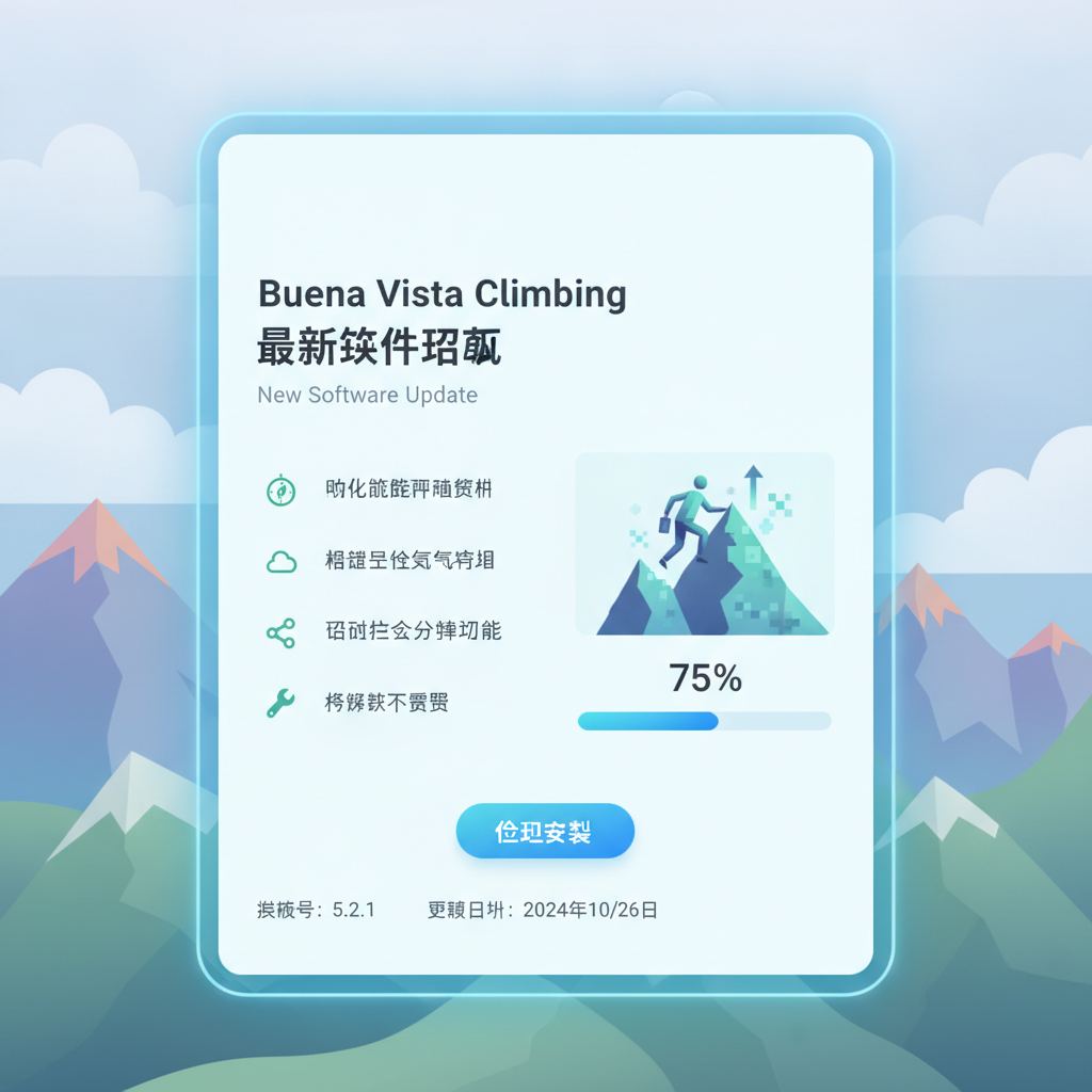 Buena Vista Climbing 发布最新软件更新，提升用户体验
